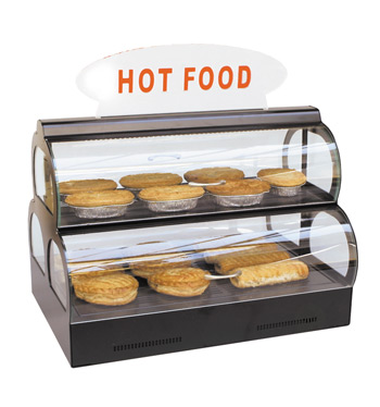Витрина parisienne для горячих продуктов
